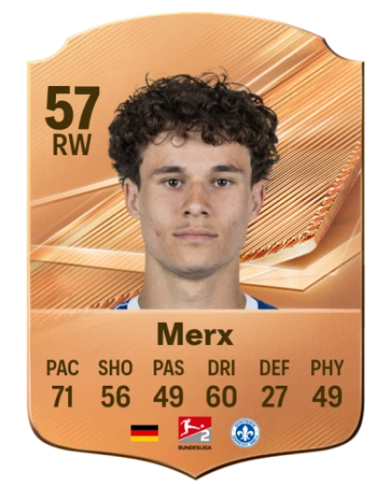 Merx 57 Bronze RW FC 27 card