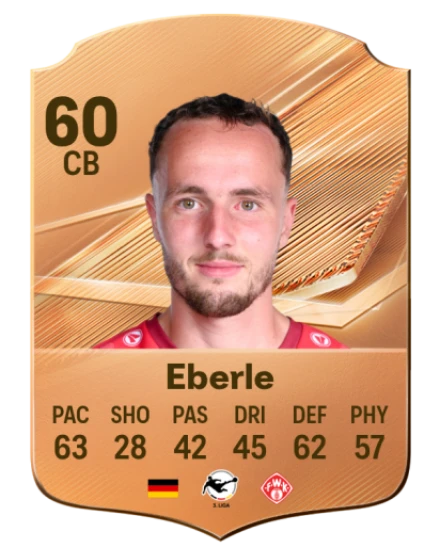 Eberle 60 Bronze CB FC 27 card