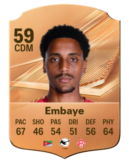 Embaye 59 Bronze CDM FC 27 card