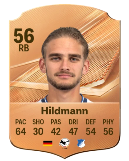 Hildmann 56 Bronze RB FC 27 card