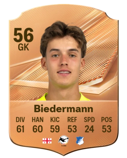 Biedermann 56 Bronze GK FC 27 card