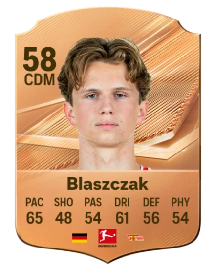 Blaszczak 58 Bronze CDM FC 27 card