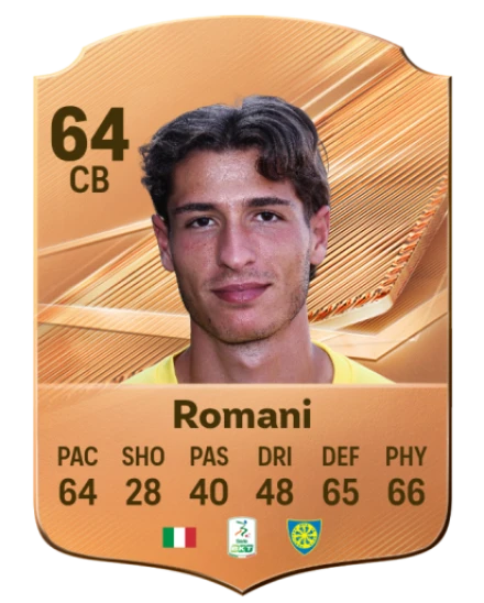 Romani 64 Bronze CB FC 27 card