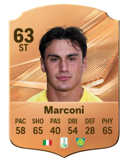 Marconi 63 Bronze ST FC 27 card