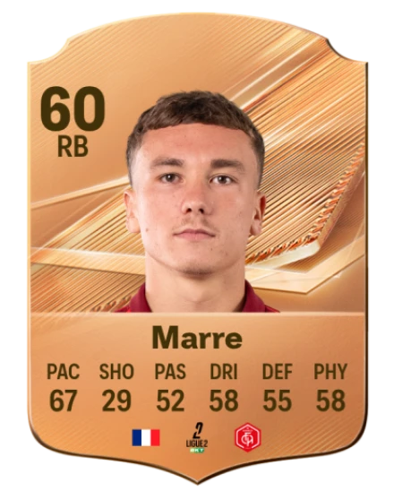 Marre 60 Bronze RB FC 27 card