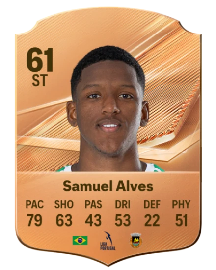 Samuel Alves 61 Bronze ST FC 27 card