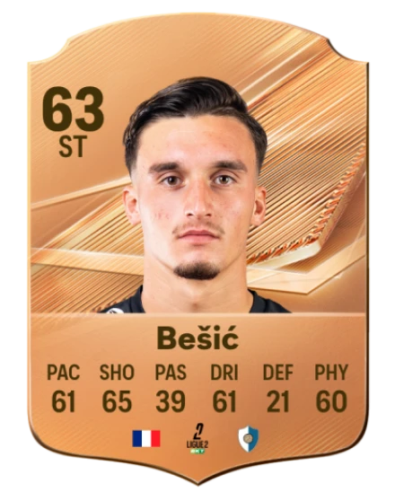 Bešić 63 Bronze ST FC 27 card