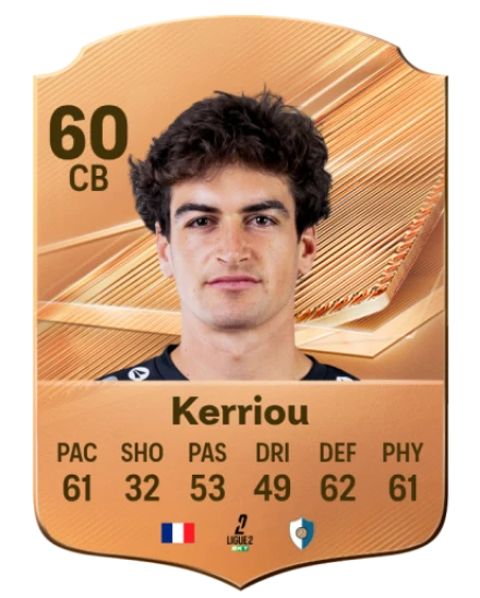 Kerriou 60 Bronze CB FC 27 card