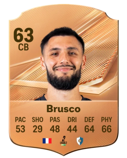 Brusco 63 Bronze CB FC 27 card