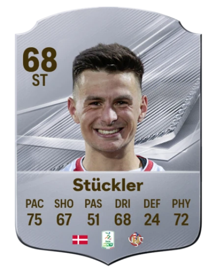 Stückler 68 Silver ST FC 27 card