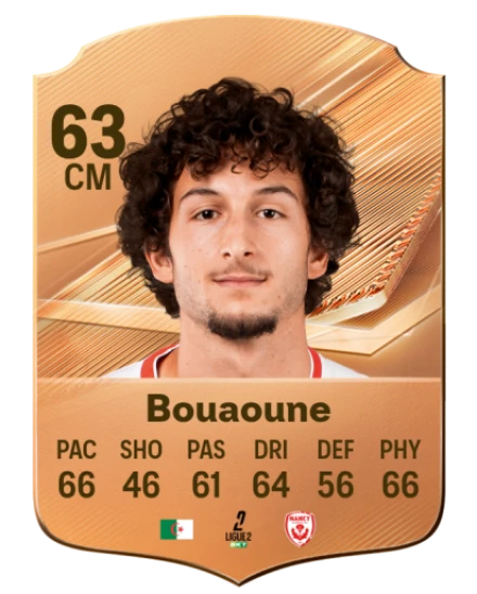 Bouaoune 63 Bronze CM FC 27 card