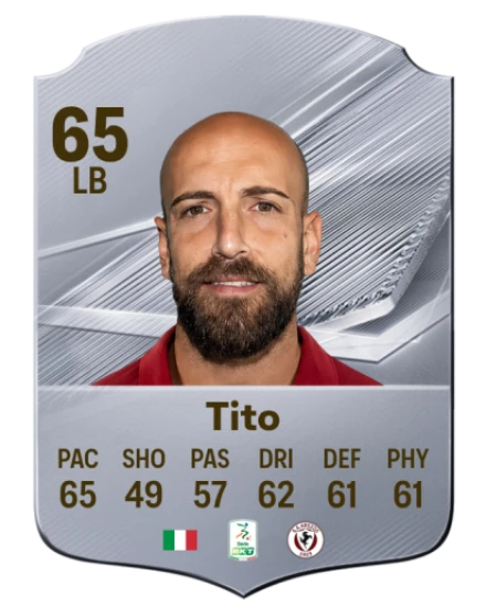 Tito 65 Silver LB FC 27 card