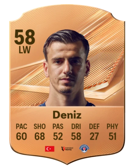 Deniz 58 Bronze LW FC 27 card