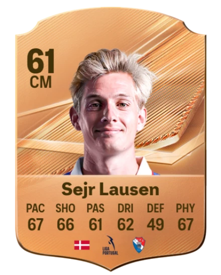 Sejr Lausen 61 Bronze CM FC 27 card