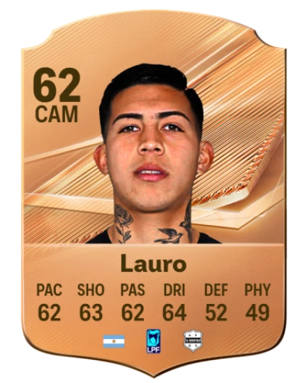 Lauro 62 Bronze CAM FC 27 card