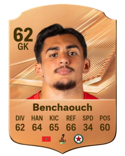 Benchaouch 62 Bronze GK FC 27 card