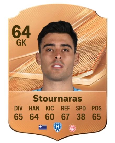 Stournaras 64 Bronze GK FC 27 card