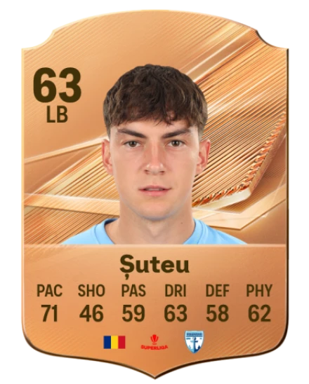 Șuteu 63 Common LB FC 26 card