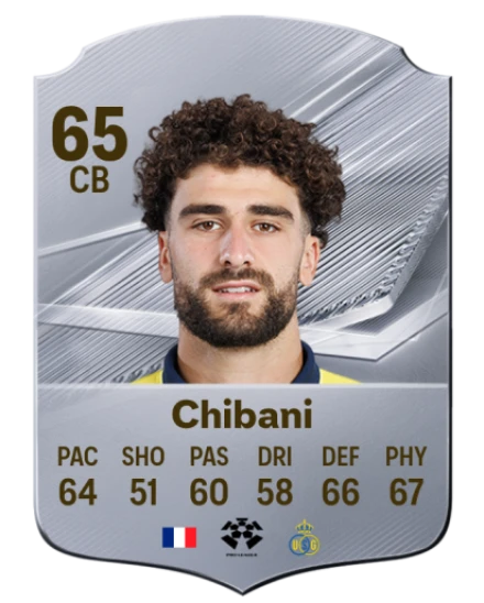 Chibani 65 Silver CB FC 27 card