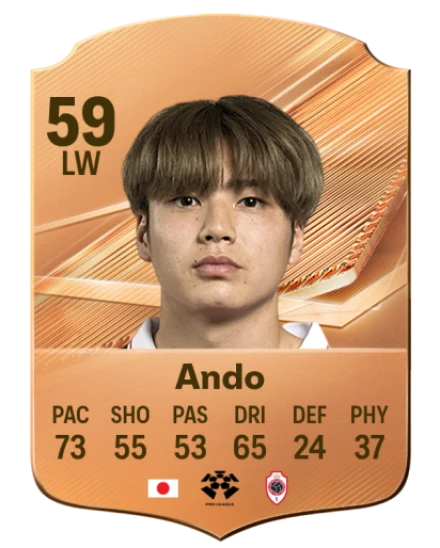 Ando 59 Common LW FC 26 card