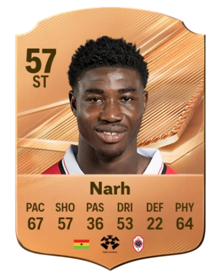 Narh 57 Common ST FC 26 card