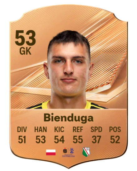 Bienduga 53 Bronze GK FC 27 card