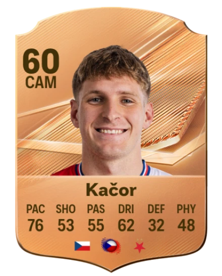 Kačor 60 Bronze CAM FC 27 card