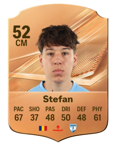 Stefan 52 Bronze CM FC 27 card