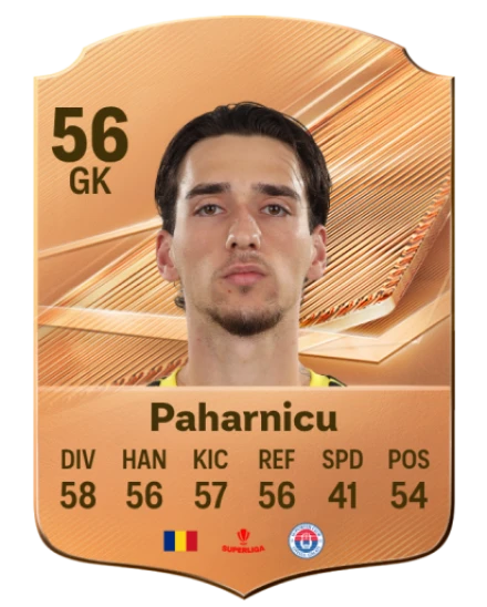 Paharnicu 56 Bronze GK FC 27 card