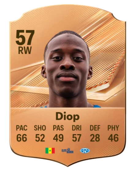 Diop 57 Bronze RW FC 27 card
