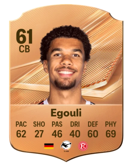 Egouli 61 Bronze CB FC 27 card