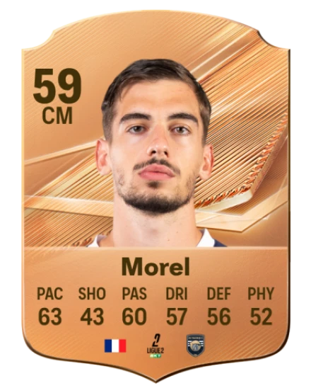 Morel 59 Bronze CM FC 27 card