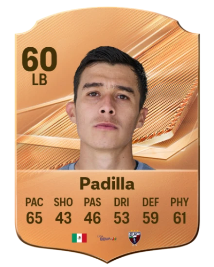 Padilla 60 Bronze LB FC 27 card