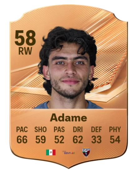 Adame 58 Bronze RW FC 27 card
