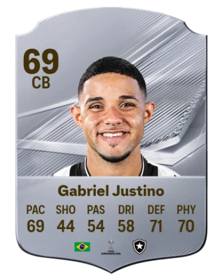 Gabriel Justino 69 Common CB FC 26 card