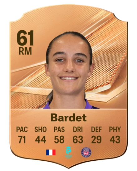 Bardet 61 Bronze RM FC 27 card