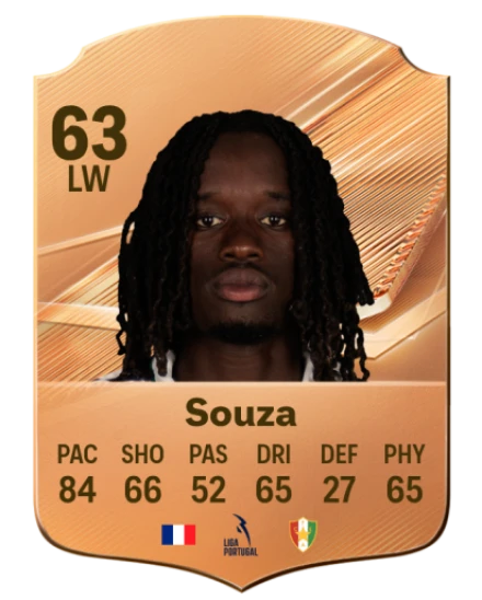 Souza 63 Bronze LW FC 27 card