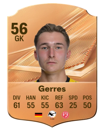 Gerres 56 Bronze GK FC 27 card