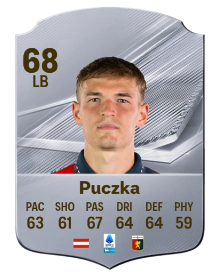 Puczka 68 Silver LB FC 27 card