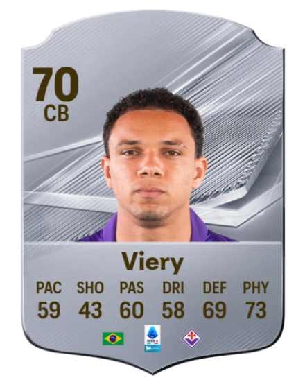 Viery 70 Silver CB FC 27 card