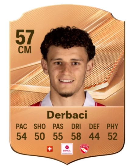 Derbaci 57 Bronze CM FC 27 card