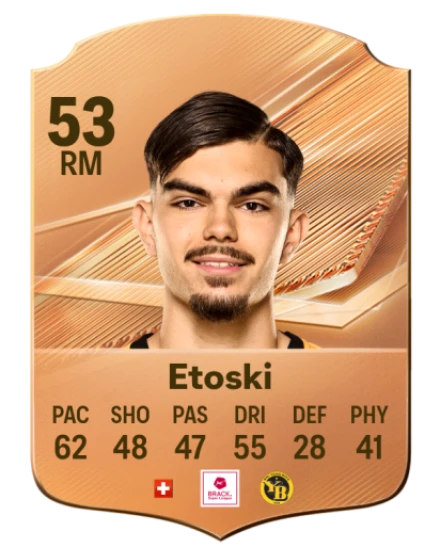 Etoski 53 Bronze RM FC 27 card