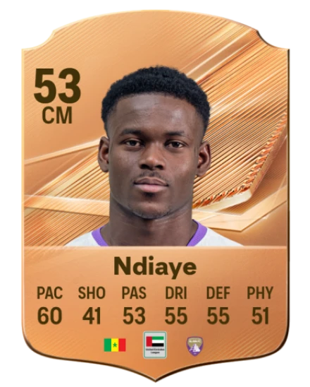 Ndiaye 53 Bronze CM FC 27 card