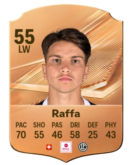 Raffa 55 Bronze LW FC 27 card
