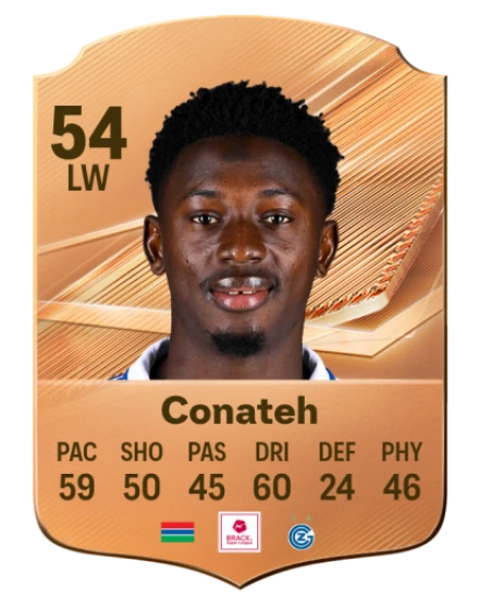 Conateh 54 Rare LW FC 26 card