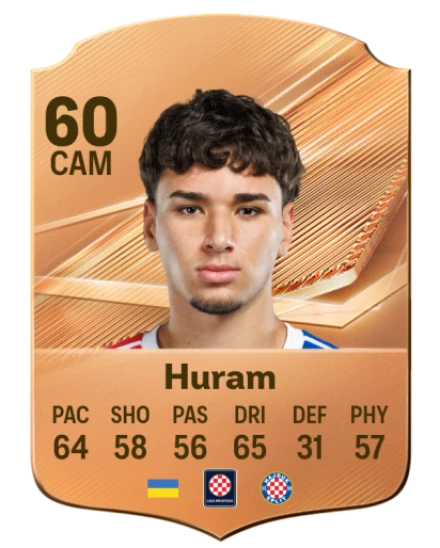 Huram 60 Bronze CAM FC 27 card