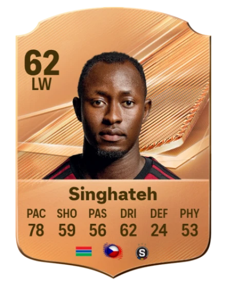 Singhateh 62 Common LW FC 26 card