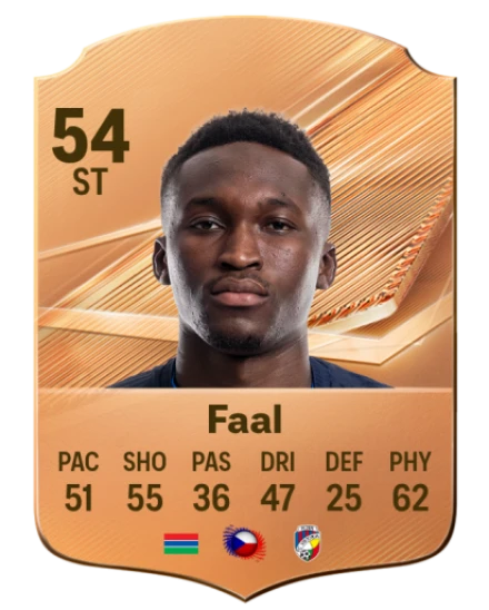 Faal 54 Common ST FC 26 card