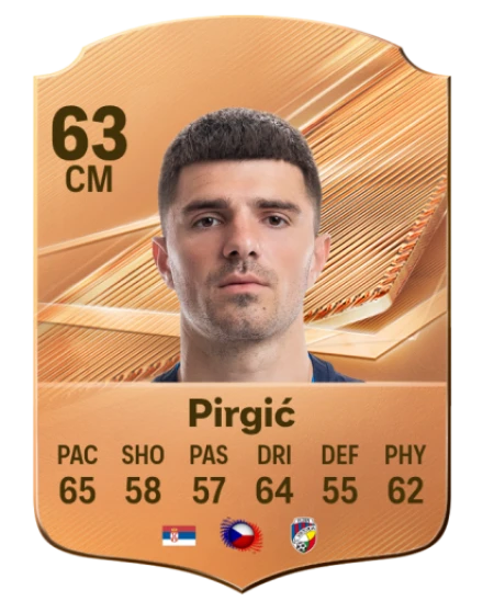 Pirgić 63 Bronze CM FC 27 card