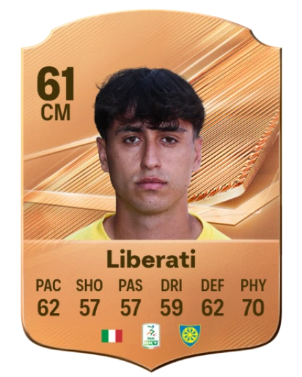 Liberati 61 Bronze CM FC 27 card